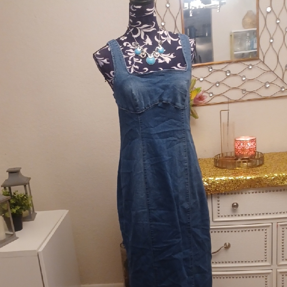 SHEIN Denim Jean Dress